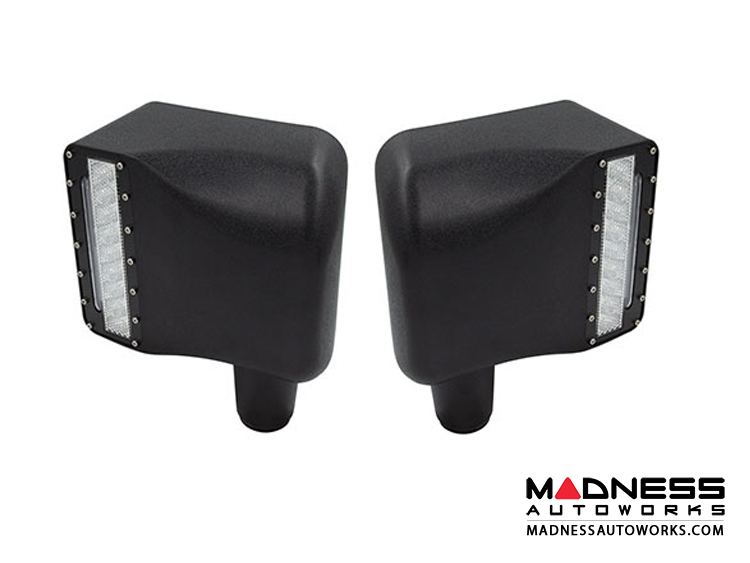 Jeep Wrangler JK LED Side Mirror Covers 